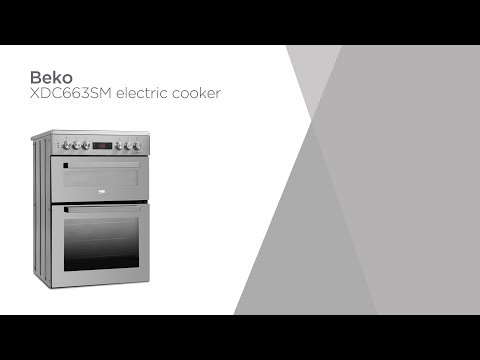 Beko XDC663SM 60 cm Electric Cooker - Silver | Product Overview | Currys PC World