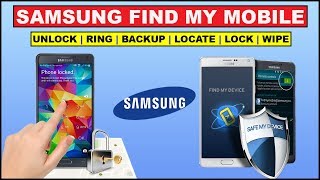 Find your Lost phone | unlock pattern | wipe data | via Samsung Find My Mobile