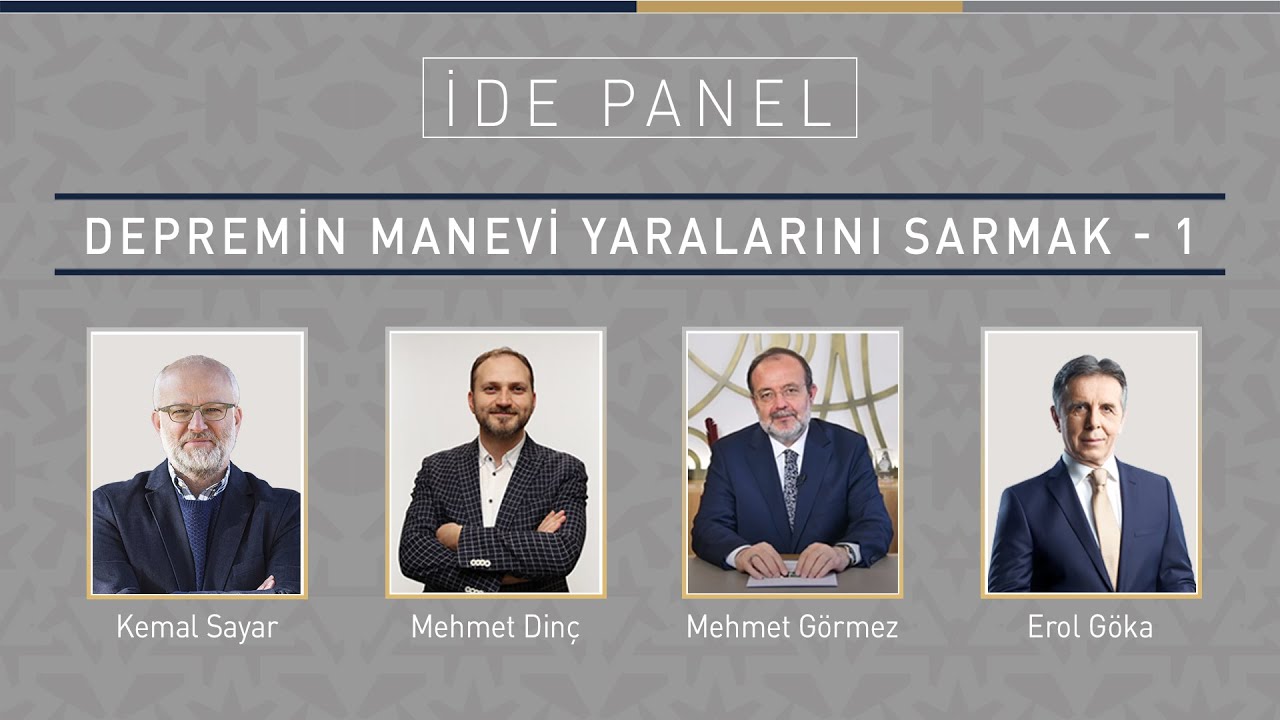 Depremin Manevi Yaralarını Sarmak 1 Panel