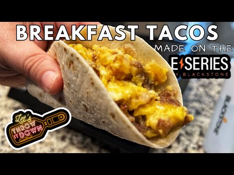 How to make Breakfast Tacos on the Blackstone Griddle