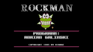 ATARI XL / XE += ROCK MAN+= AWESOME GAME !!!