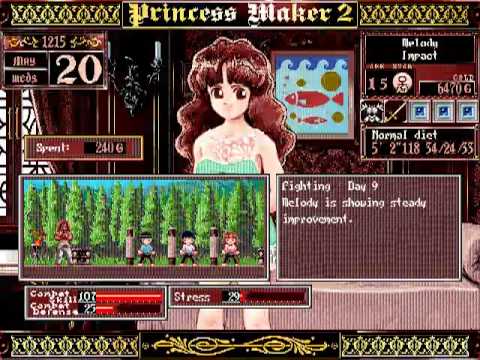Let's Play Princess Maker 2 18 - War God Woes