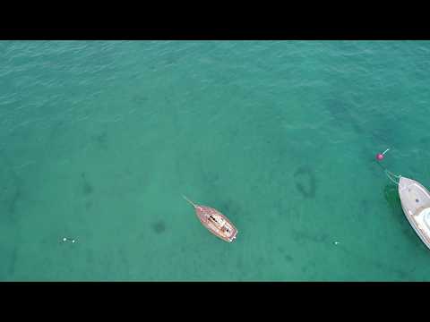 Sorrento beach, across the water - DJI Phantom 4 pro drone