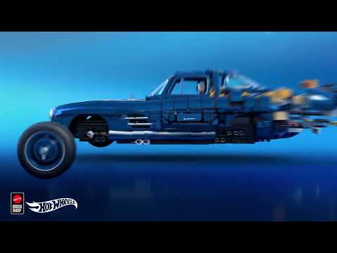 Vidéo Mattel Brick Shop Hot Wheels HWW25 : Mercedes-Benz 300 SL - Série Premium