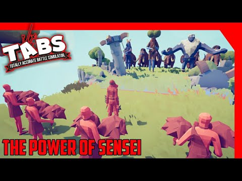 sensei+chelleder vs all units+healer ( tabs ) tottaly acurate battle simulator