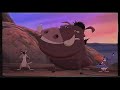 The Lion King 1 2 3 Timon Pumbaa S Crying VHS Capture