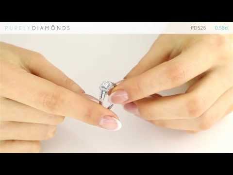 Diamond Ring PD526: 0.58ct - Purely Diamonds