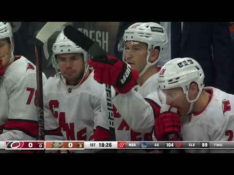 NHL   Nov.18/2021  Carolina Hurricanes - Anaheim Ducks