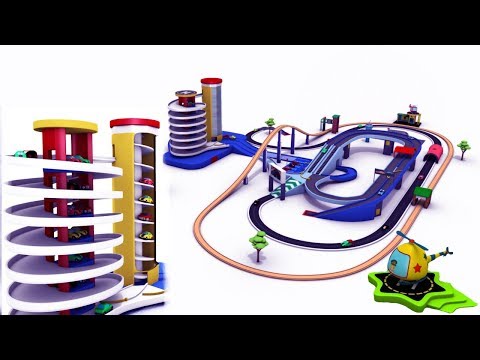 Choo Choo Train - Trains for children - Police cartoon - Train - Toy Factory Video