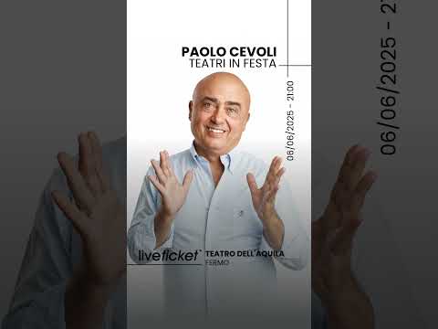 😂🎭🌟 PAOLO CEVOLI | Risate a Teatro!
