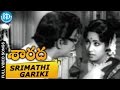 Sarada Movie Srimathi Gariki Video Song Sharada Shobhan Babu Jayanthi