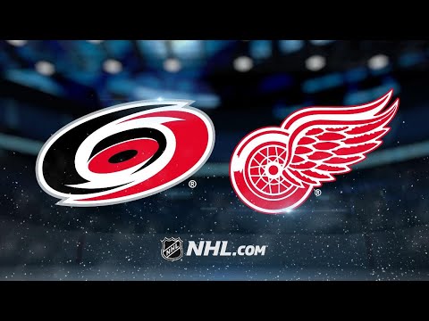Lindholm scores twice as Hurricanes down Red Wings