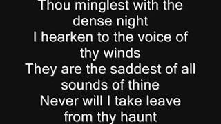 Arcturus - To Thou Who Dwellest In The Night Lyrics