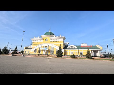 [4K] Drive Through a Typical Siberian Town | ASMR Road Sounds | No Music | No Talking