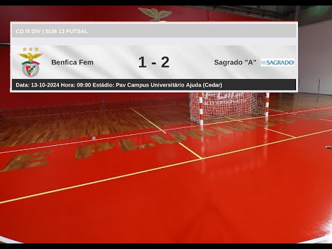 Jornada 2 - SLBenfica vs Sagrado "A" (1ªparte)