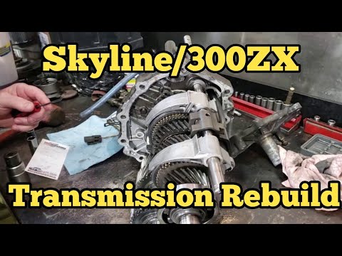 Rebuilding a 300zx/Skyline Transmission. RS5R30A Transmission Rebuild.