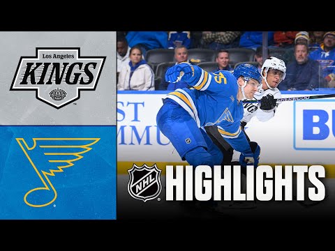 NHL Highlights | Kings vs. Blues | October 21, 2025