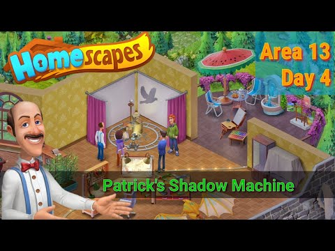 Area 13 Day 4 | Shadow Machine | Playrix Homescapes