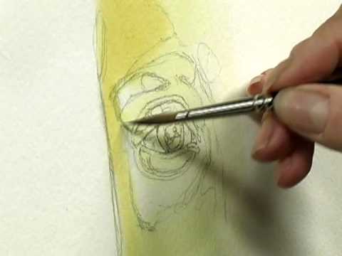 Painting Eyes in Watercolor