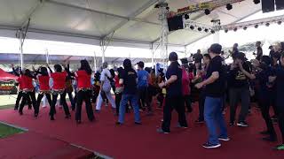 preview picture of video 'Poco-poco Flashmob 2017 by PBS Mukah'