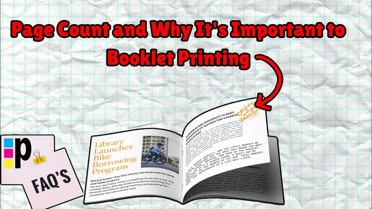 Page Count and Why It's Important to Booklet Printing