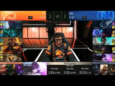 P1 vs NV Game 3 Highlights - PHOENIX1 vs TEAM ENVY NA LCS Week 9 Summer 2016