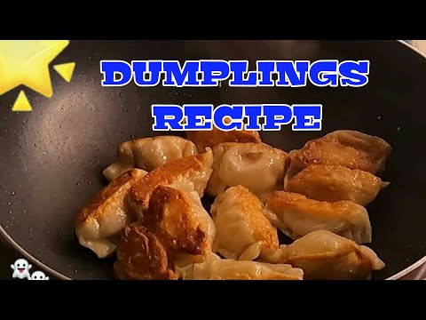 HOW TO MAKE DUMPLINGS RECIPE/TAIWANESE DUMPLINGS