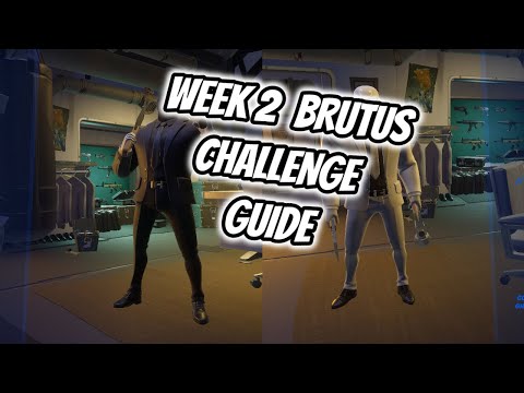 BRUTUS BRIEFING WEEK 2 + DEAD POOL FULL CHALLENGE GUIDE Fortnite Chapter 2 Season 2
