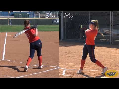 Scarlett Adams' Softball Skills Video - 2020 LHP/1B - Locomotion Softball