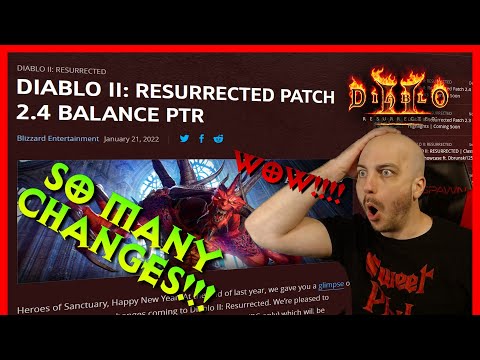 Diablo 2 Resurrected - PTR 2.4 Patch Full Overview, Date Announced, More New Runewords