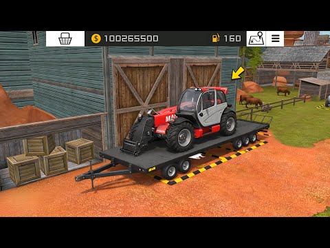 Fs 18 Delivered Biggest Bale Machine ! Fs18 Multiplayer - Cow Feeding | Farming Simulator 18 | #fs18