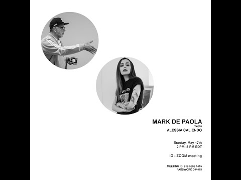 Excerpts from: A Fine Art and Fashion Discussion with Mark de Paola and Alessia Caliendo
