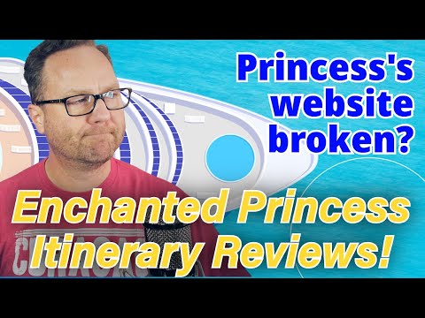 Enchanted Princess Southern / Eastern Caribbean Cruise Itinerary Reviews for 2024-2025 Season!