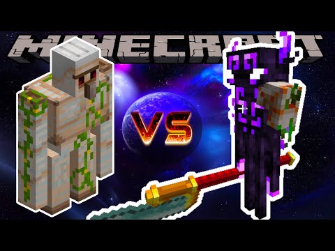 IRON GOLEM VS DEEPLING BRUTE - MINECRAFT 1.20.1 (MOB BATTLE)