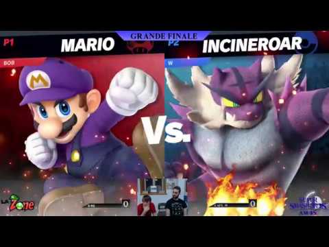 SSBA Ultimate #4 - Bob (Mario) vs Capt. W (Incineroar) - Grande Finale