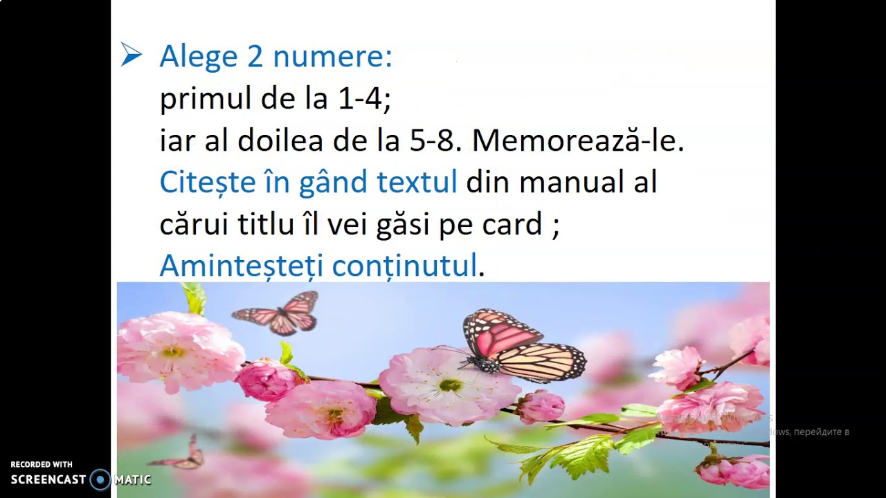 Evaluare sumativ? oral ? la romana 23 03 20
