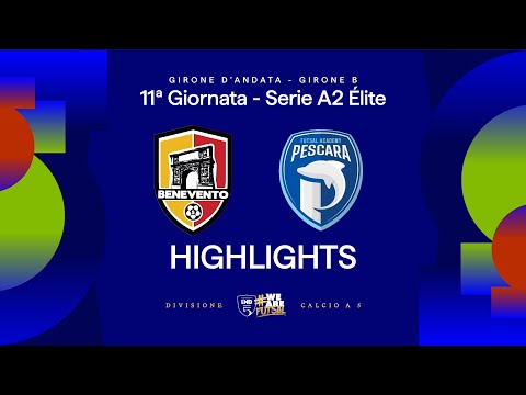 Benevento 5-Academy Pescara 2-3 | Goals and highlights | Matchday 11 | Serie A2 Elite 2025/2026 -...