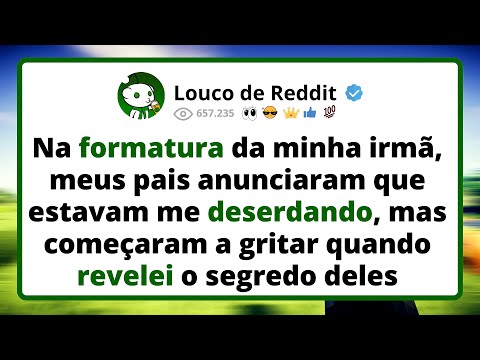 Na Formatura Da Minha Irmã, Meus Pais Anunciaram Que Estavam Me Deserdando, Mas Começaram A Gritar