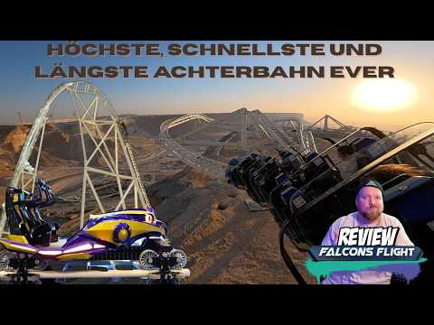 Das ist die HÖCHSTE, SCHNELLSTE und LÄNGSTE ACHTERBAHN der WELT - Review