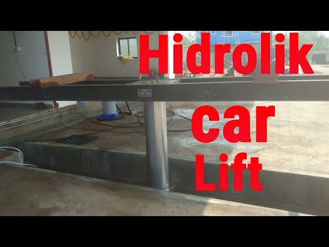 Hydraulic car lift