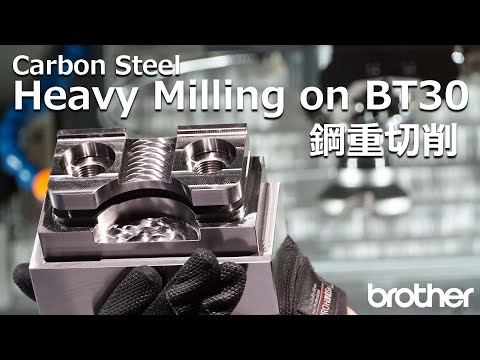 F600X1 Heavy Milling on BT30