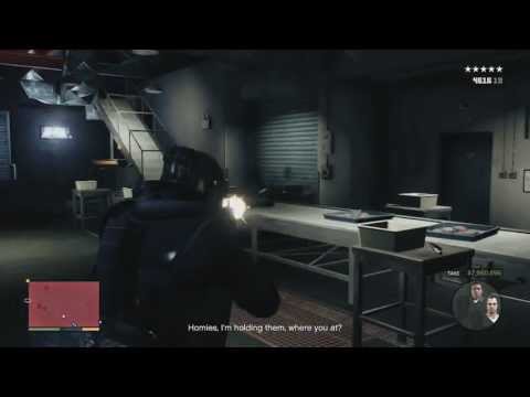 GTA V (Part 40) The Best Bank Heist Ever