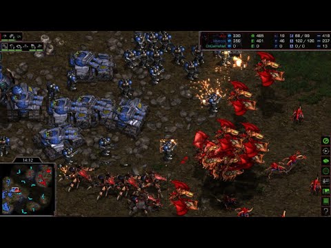 Starcraft JULYZERG vs ILOVEOOV ZvT SC Remastered Broodwar Tournament