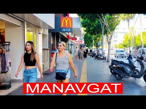 Manavgat Antalya Turquia 🇹🇷. City Tour #manavgat #turkey #side #walkthrough