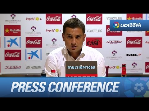 Francisco Rodríguez: "Hemso visto un Almería ambicioso" - HD