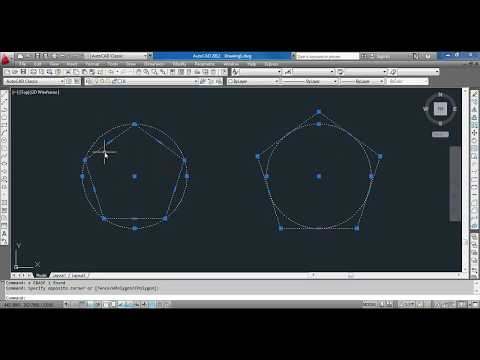 How to Draw Polygon in AutoCAD