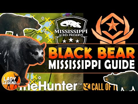 How to Set-Up a GREAT ONE BLACK BEAR Grind in Mississippi Acres! - Call of the Wild