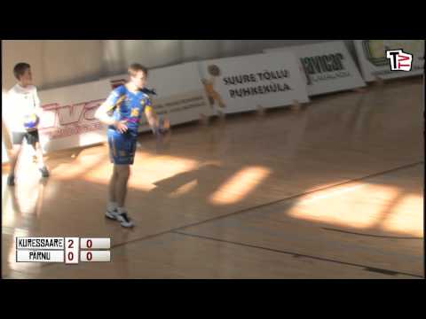 Linnadevahelised võistlused võrkpallis finaalkohtumine Kuressaare vs Pärnu