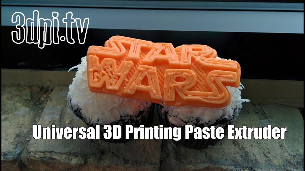 3DPI.TV - Universal 3D Printing Paste Extruder