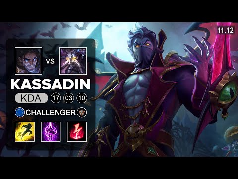 Kassadin Mid vs Sylas - EUW Challenger Patch 11.12